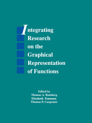 cover image of Integrating Research on the Graphical Representation of Functions